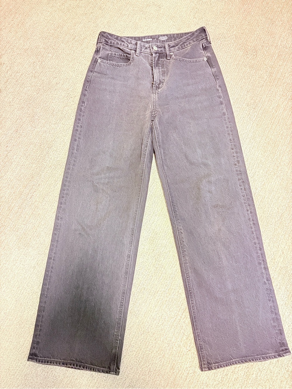 Old Navy Classic Wide-Leg Women’s Jeans in Faded Black